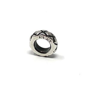 Pandora Criss Cross X sterling silver spacer - Retired item# 790177